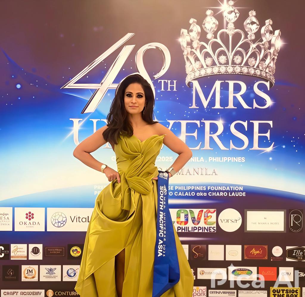 Mrs India International Winner Anushka Dhingra Mrs Universe Devotion 2025 Mrs India Official